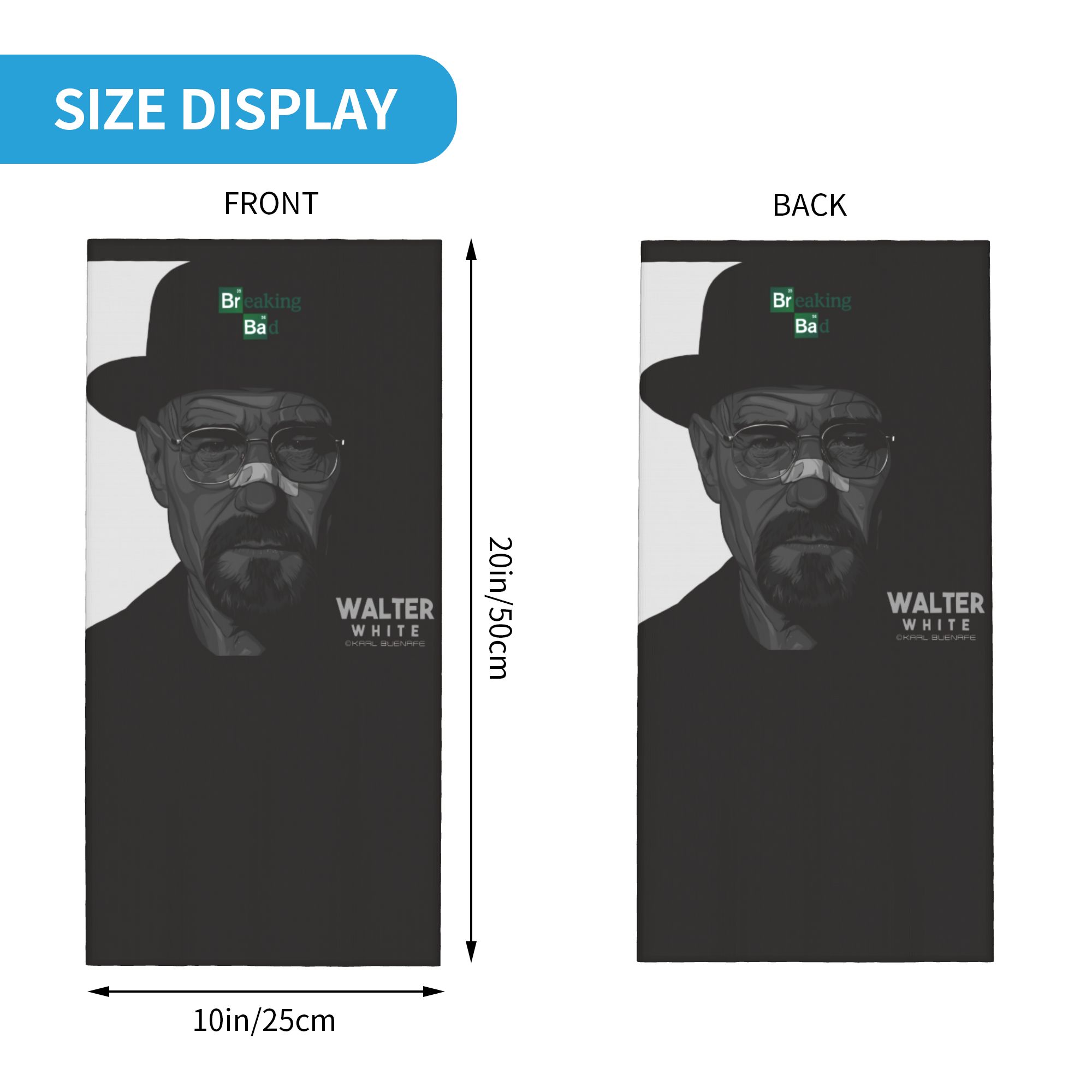 Custom Cool Breaking Bad Walte - Neck Warmer Tube recensione e prezzo