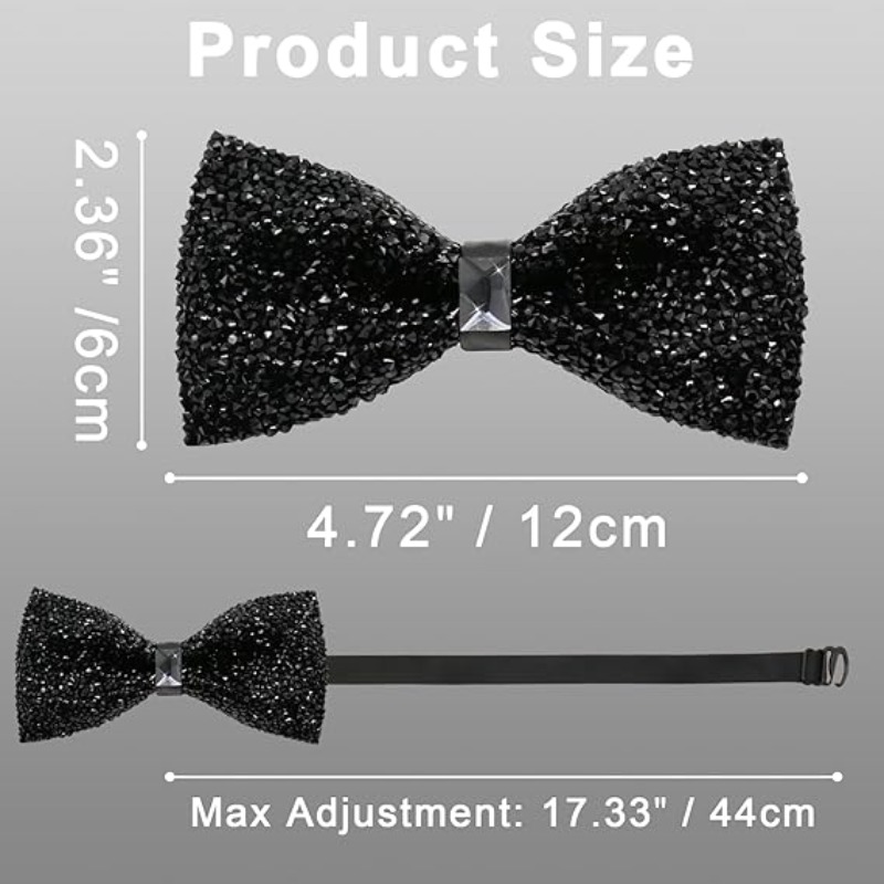 Fashion Rhinestone Bow Ties fo - Bow Tie Pre Tied recensione e prezzo