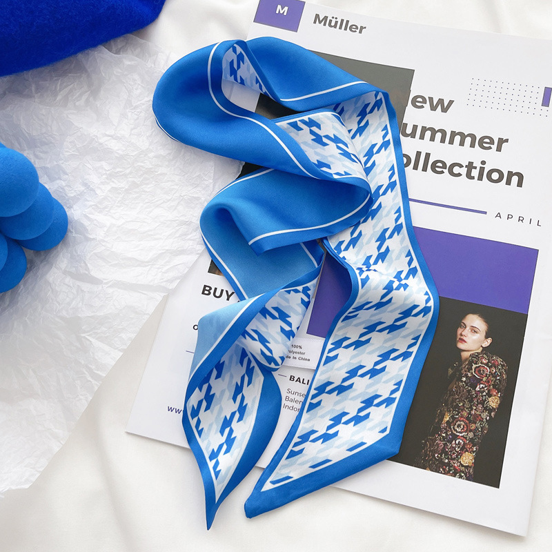 Klein blue silk scarf new chec - Silk Tie Striped recensione e prezzo