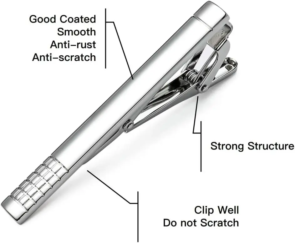 Tie Clips for Men, Classic Sty - Tie Bar Set Gift recensione e prezzo