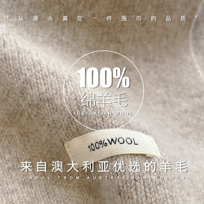 High Quality 100% Wool Scarf M - Muffler Men Wool recensione e prezzo