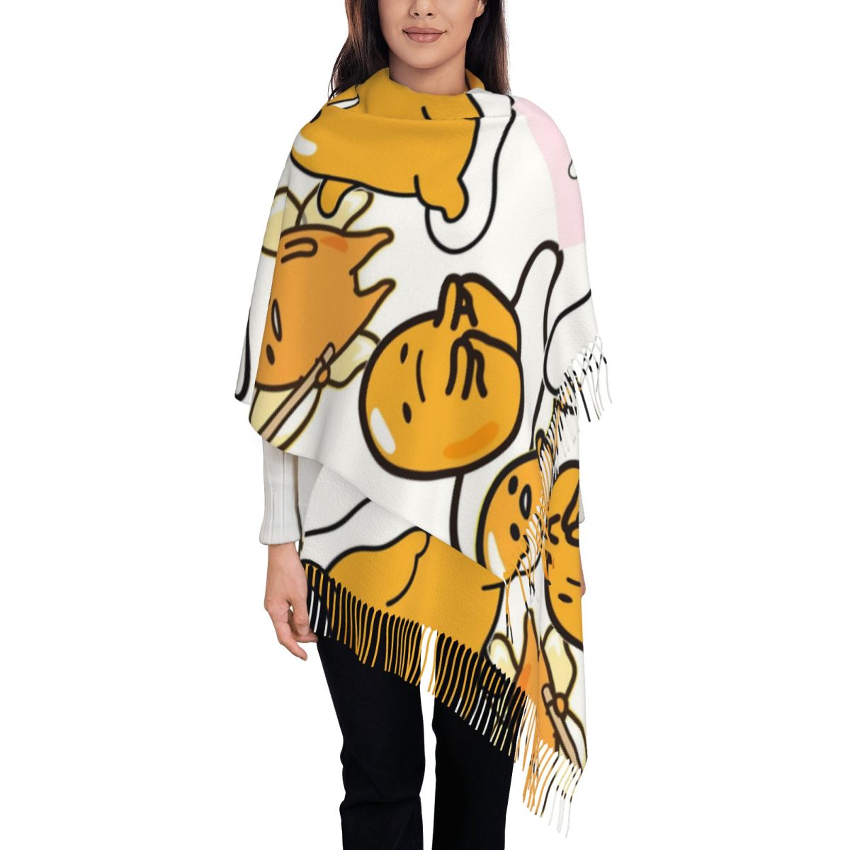 Gudetama Cute Egg Cartoon Scar - Pashmina Wrap Large recensione e prezzo