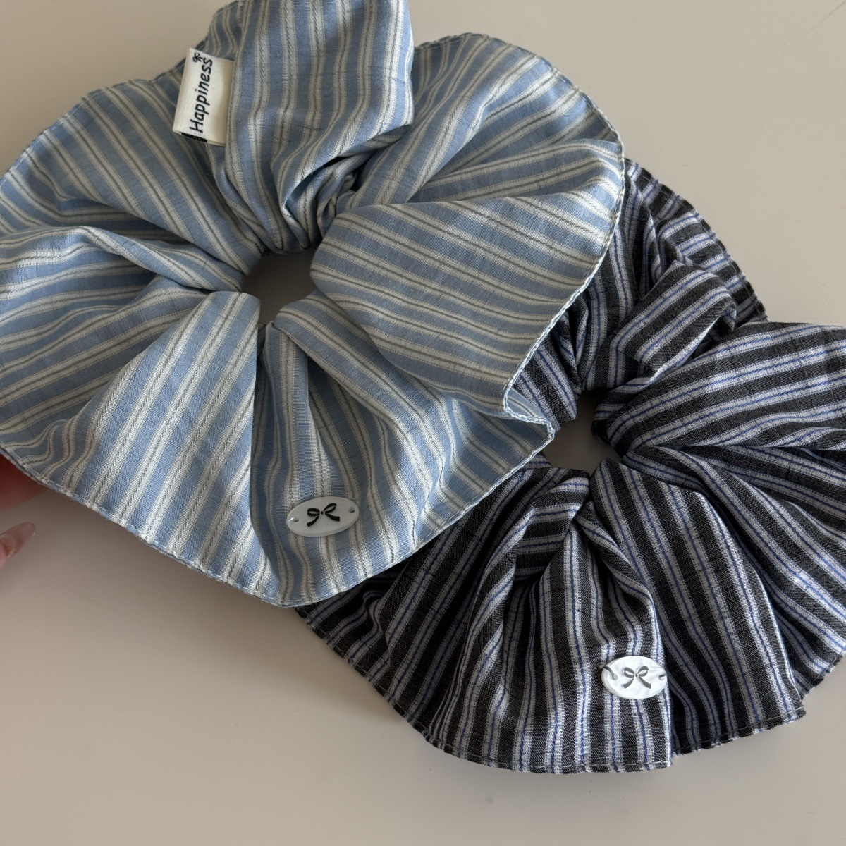 Korea Fashion Stripe Hair Rubb - Silk Tie Striped recensione e prezzo