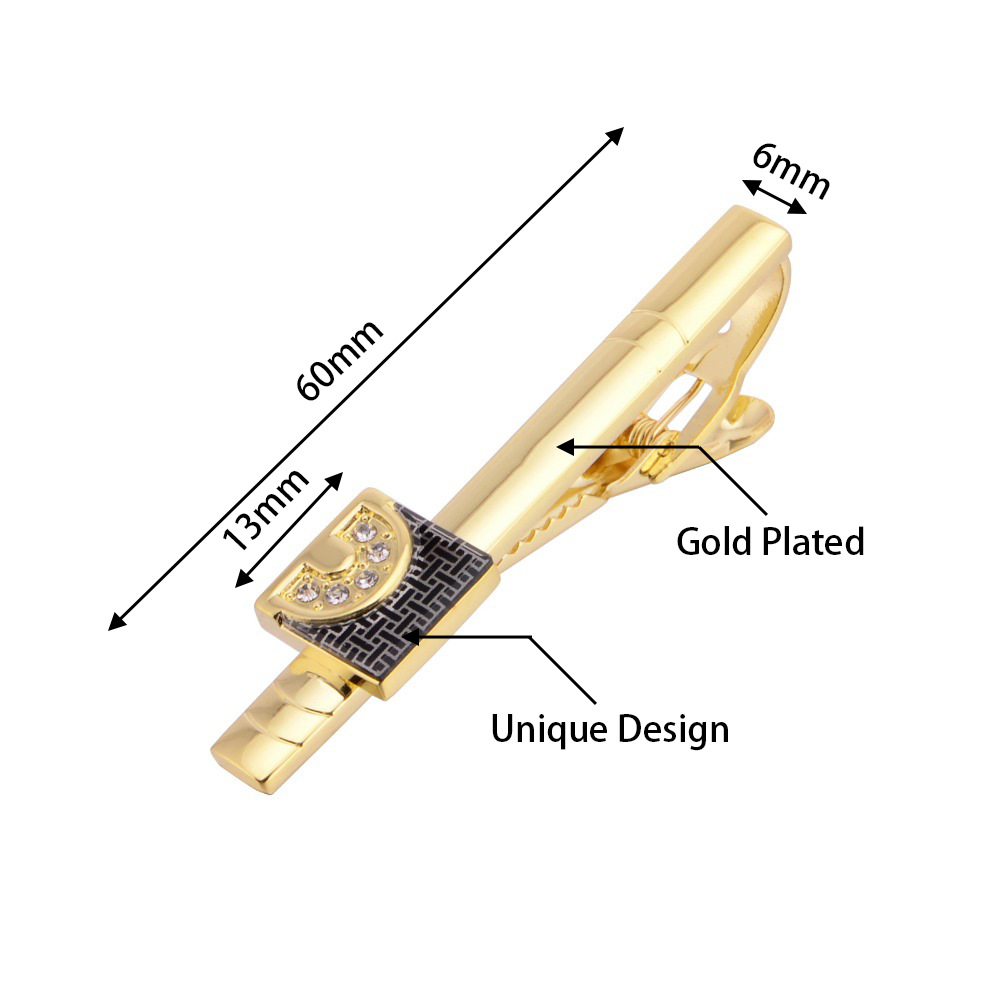 Gold Tone Cufflinks Tie Bar Se - Tie Bar Set Gift recensione e prezzo