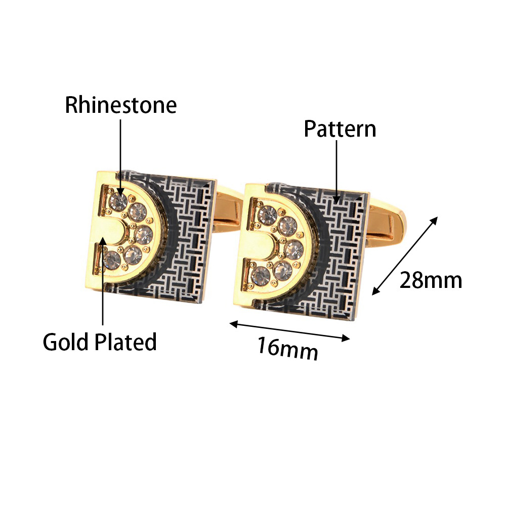 Gold Tone Cufflinks Tie Bar Se - Tie Bar Set Gift recensione e prezzo
