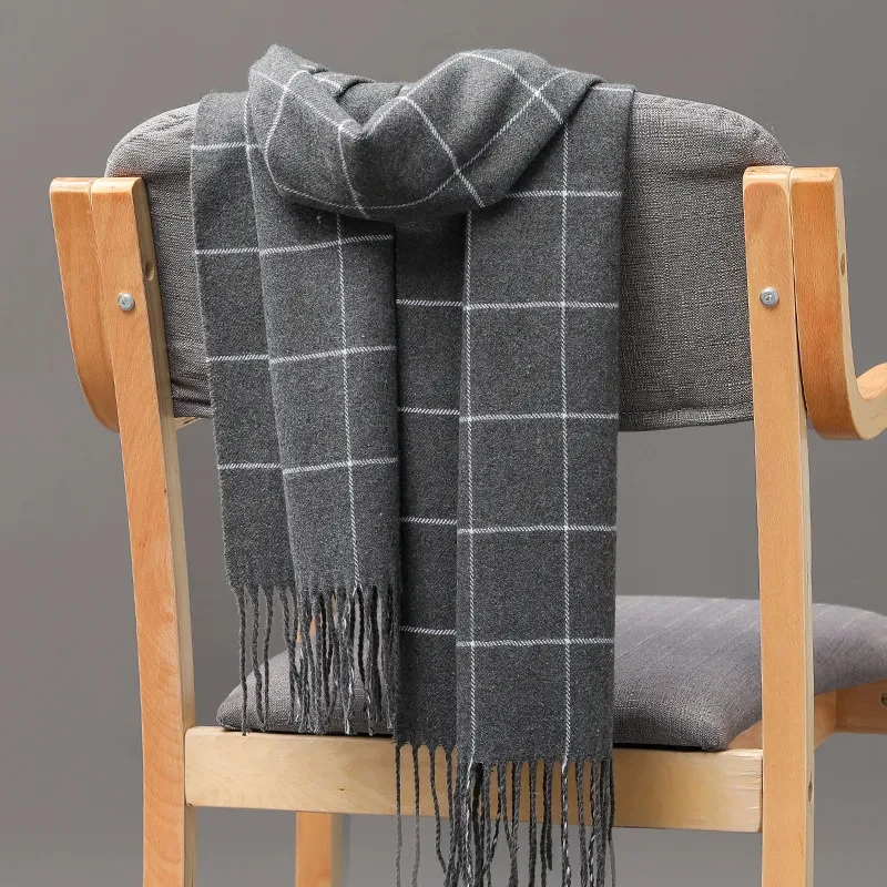 2024 New Winter Men Scarf Keep - Muffler Men Wool recensione e prezzo