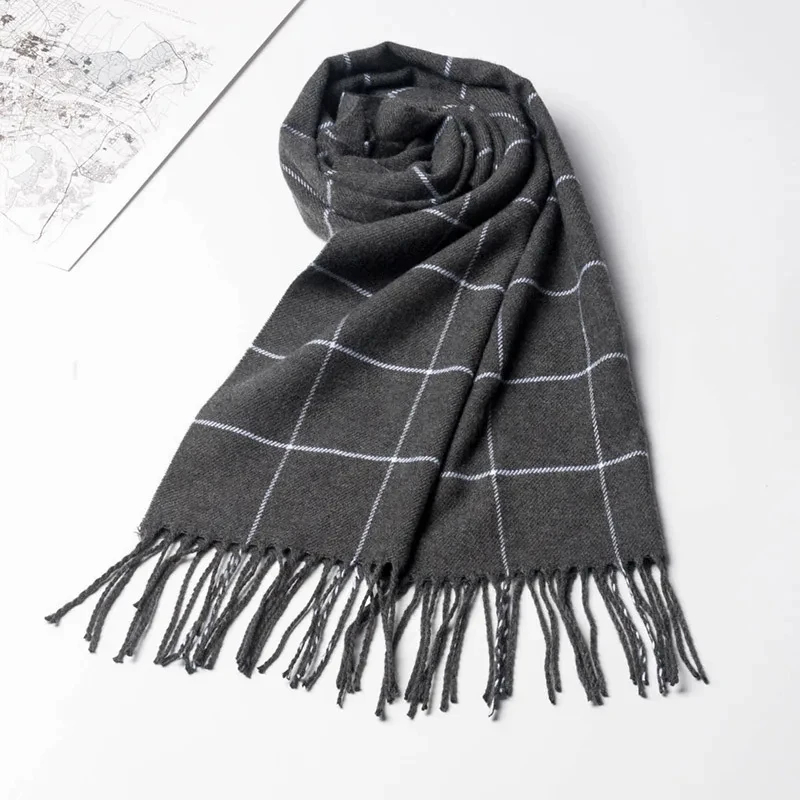 2024 New Winter Men Scarf Keep - Muffler Men Wool recensione e prezzo